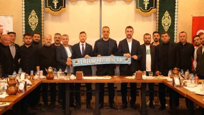 MHP’den Erzurumspor yönetimi ve taraftar gruplarına iftar programı