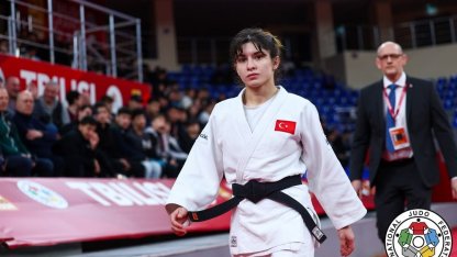 Milli judocu Tuğçe Beder, Tiflis Grand Slam’de altın madalya kazandı
