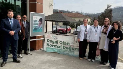 Normal doğum Gümüşova’da anlatıldı