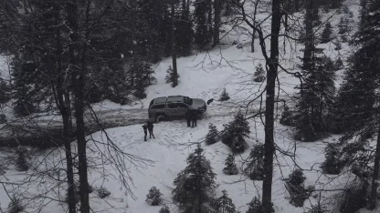 Off-Road tutkunları karla buluştu