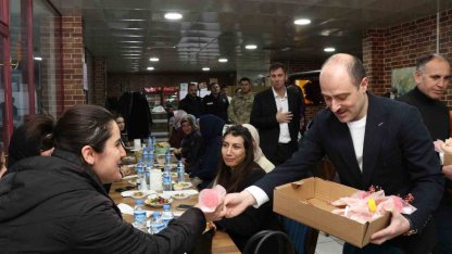 Oltu Kaymakamlığı  kadınları unutmadı