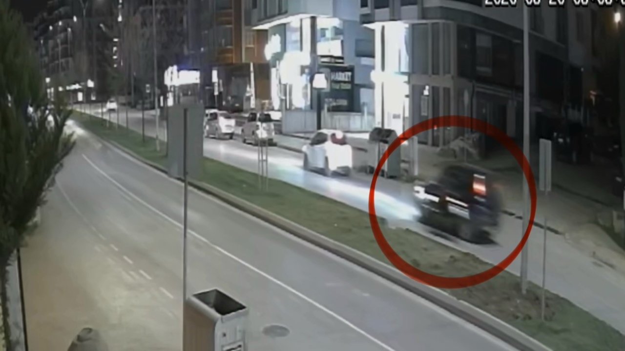 Ölümlü motosiklet kazasının güvenlik kamerası görüntüsü ortaya çıktı