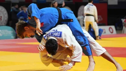 OMÜ’lü judocu, Türkiye üçüncüsü oldu