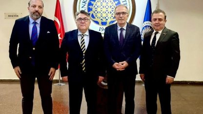 Rektör Özölçer’den Ankara Üniversitesi Rektör Yardımcısı Uzun’a Hayırlı Olsun ziyareti