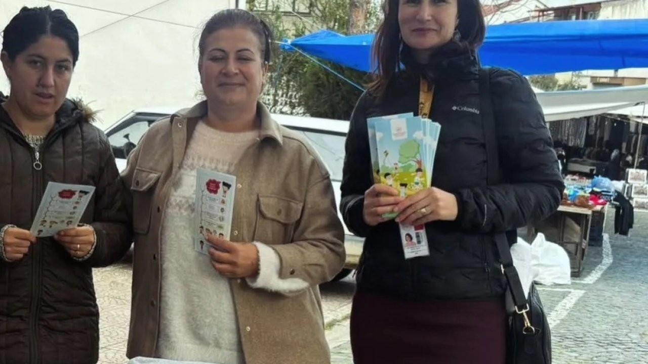 Sağlıkçılardan pazar yerinde obezite farkındalığı