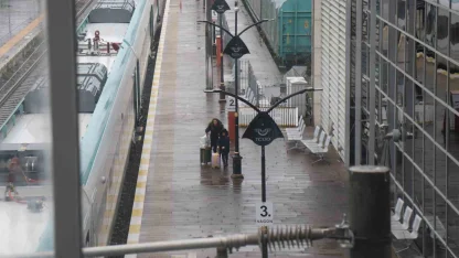 Sakarya’da tren istasyonu ve otogarda arife sakinliği