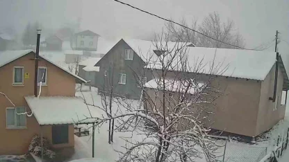 Sakarya’nın yüksek kesimleri beyaz örtüyle kaplandı