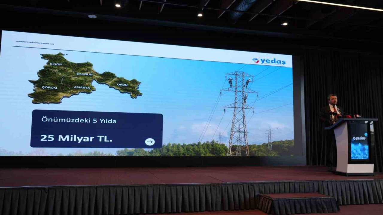 Samsun’a 25 milyar TL’lik enerji yatırımı