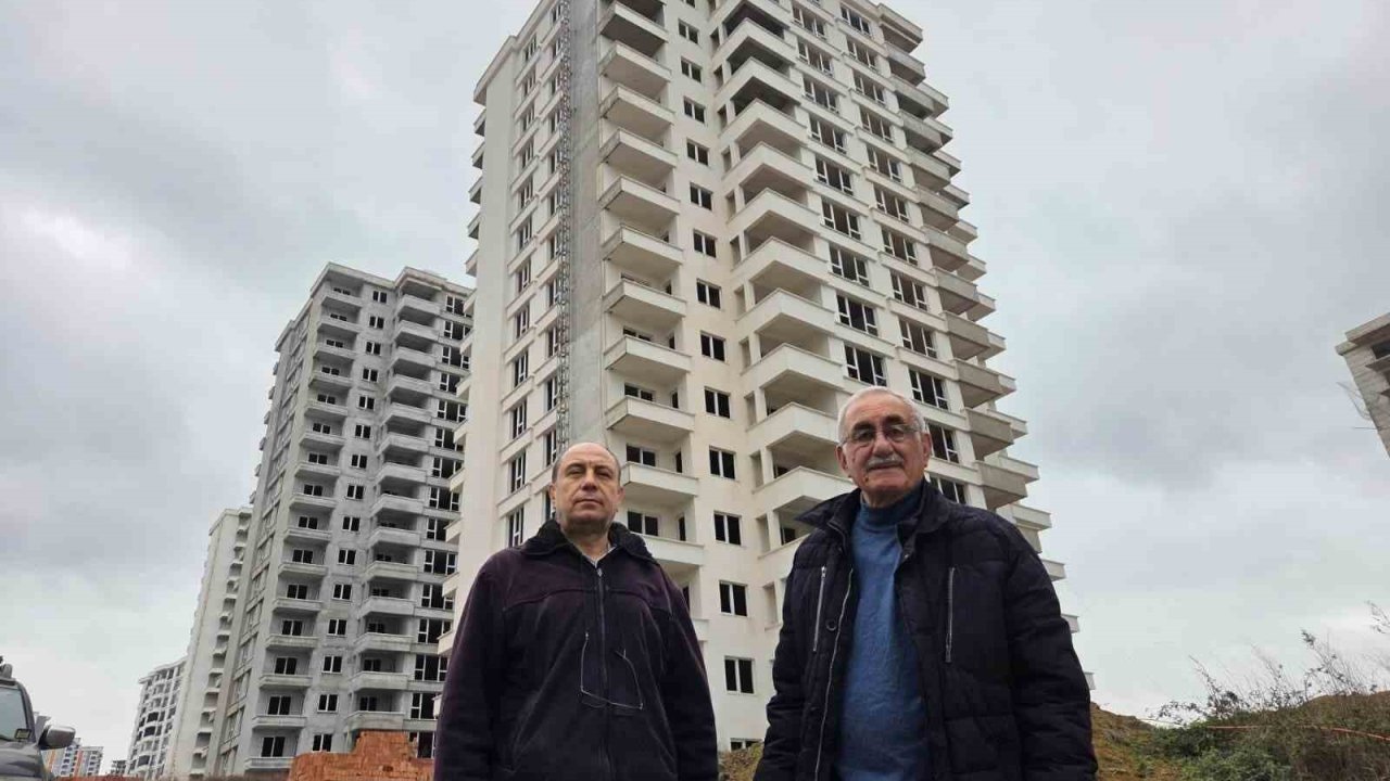 Samsun’da 10 yıldır tamamlanamayan site, 100’lerce kişiyi mağdur etti
