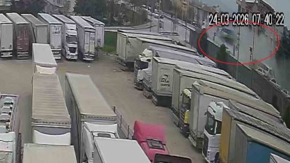 Samsun’da 18 kişinin yaralandığı feci kaza görüntülendi