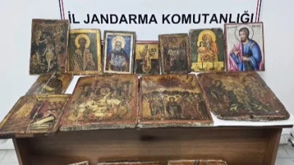 Samsun’da 18. yüzyıla ait tablolar ele geçirildi: 1 gözaltı