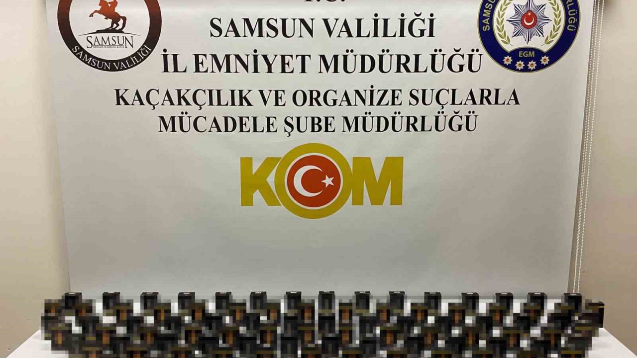 Samsun’da 2 bin 120 makaron ele geçirildi