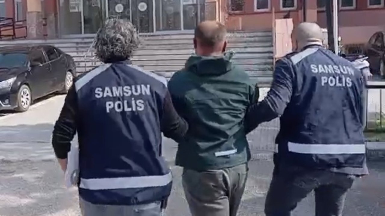 Samsun’da 23 yıl 8 ay hapis cezası bulunan şahıs yakalandı