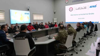 Samsun’da afet müdahale planı toplantısı