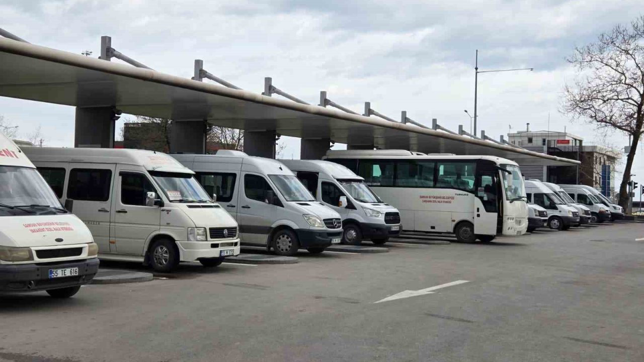 Samsun’da ticari taksi ve ilçe minibüsleri fiyat tarifesi belli oldu