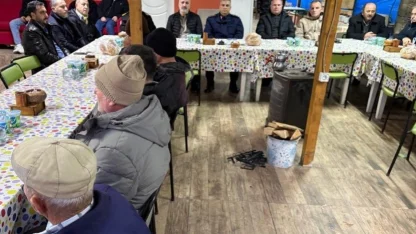 Şehit ailesinden iftar yemeği