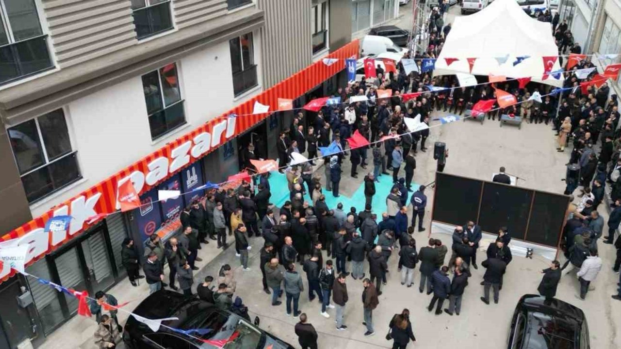 Sekmen: "Bu pazar; gönül belediyeciliğinin en güzel eseridir"