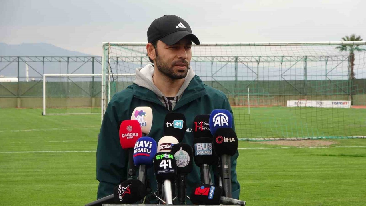 Selçuk İnan: "Hayallerim burada Kocaelispor ile Avrupa kupalarına katılabilmek"