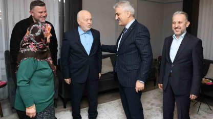 Seyh’ül Kurra Hafız Yılmaz, Vali Makas’ı ağırladı