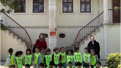 Sinop’ta minikler kütüphanede