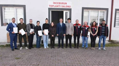 Sinop’ta "Tıbbi ve Aromatik Bitkiler Kursu" tamamlandı