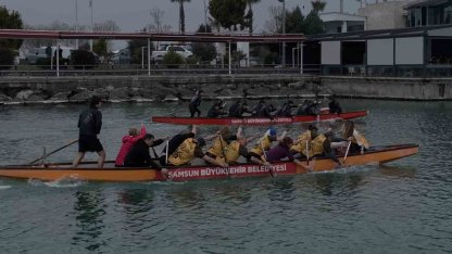 Sisli havaya rağmen kıyasıya rekabet: Dragon Boat Ligi’nde Mart heyecanı