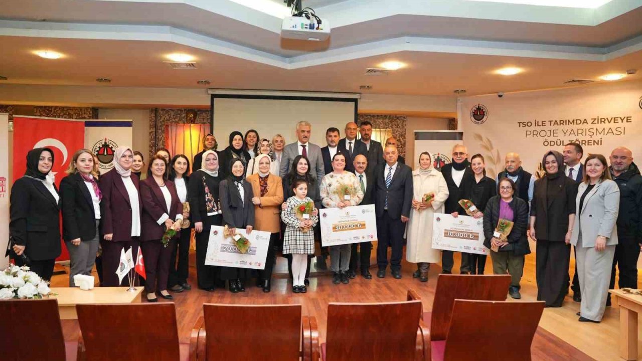 Tarımda Zirveye Projesi ödülü sahiplerini buldu