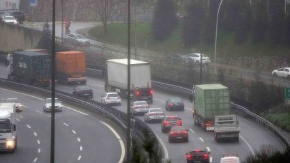 TEM’de bayram yoğunluğu başladı: Trafik akıcı seyrediyor
