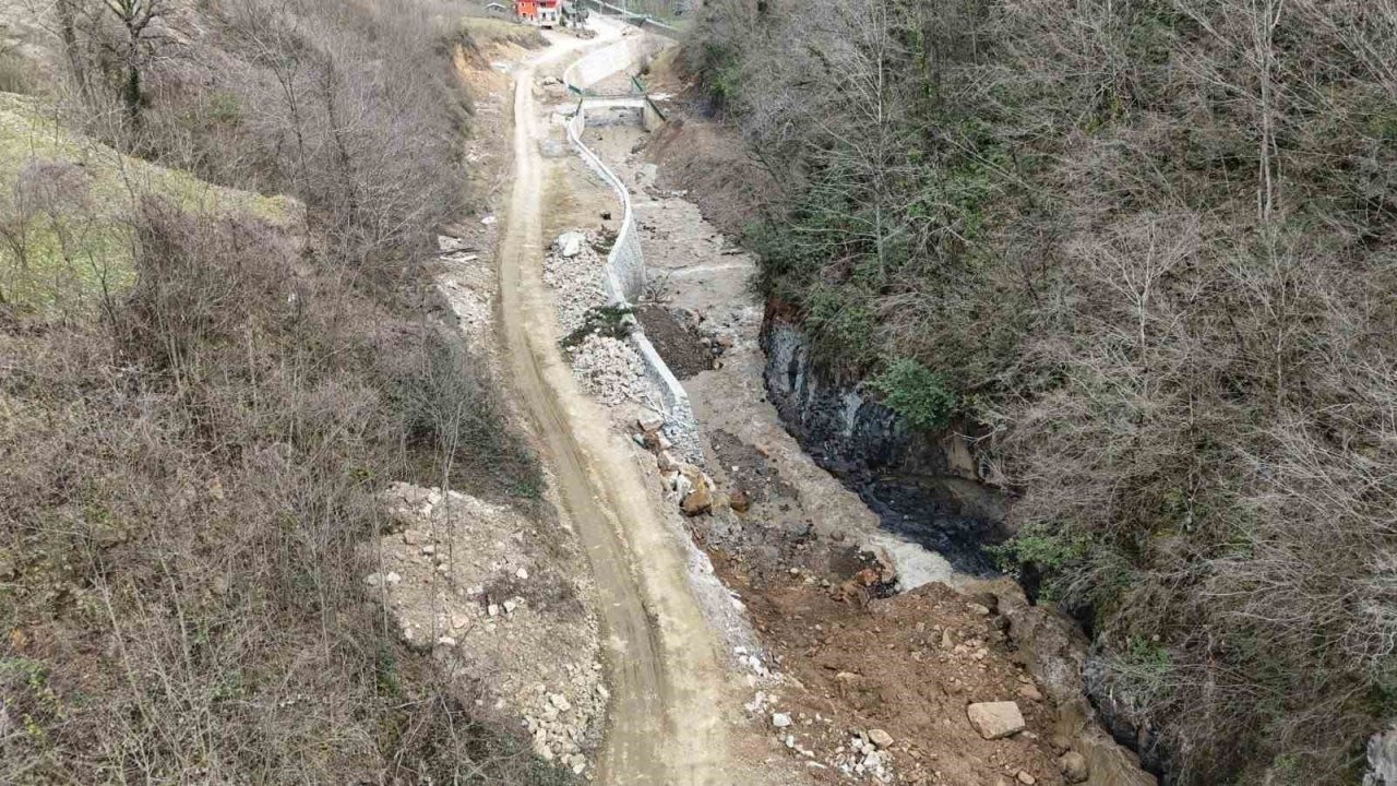 Trabzon Sera Vadisi’ndeki taşkın riskine karşı önlem alınıyor