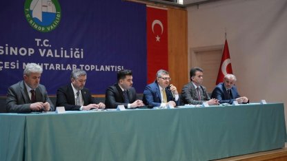 Türkeli’de muhtarlar toplantısı