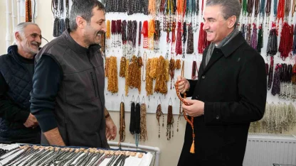 Vali Baruş’tan esnafa Ramazan ziyareti