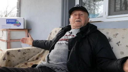 Yemek yapamayan 86 yaşındaki Necmettin dedenin imdadına "Gönül Kazan" yetişti