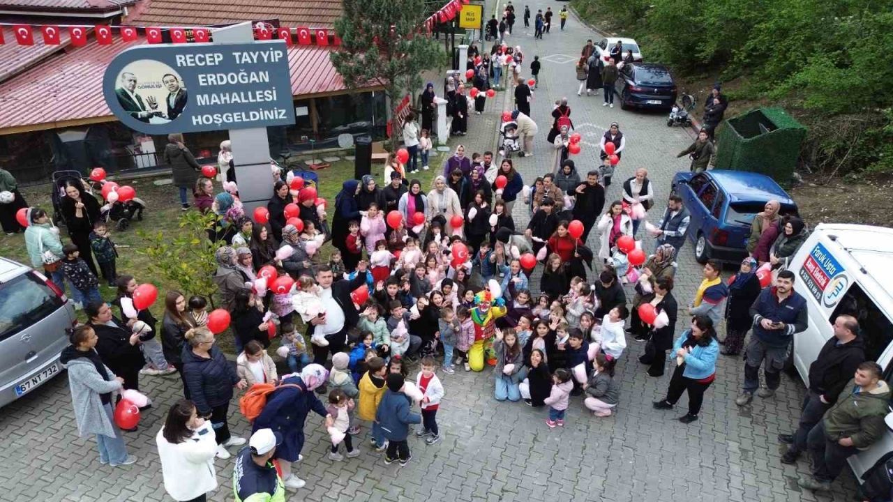 23 Nisan’da çocukların bayram sevinci ikiye katlandı