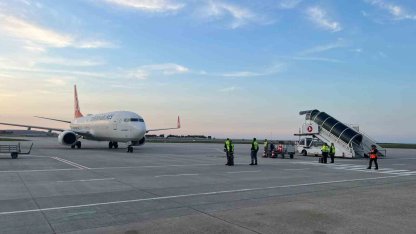 A Milli Kadın Futbol Takımı’na, Sinop’ta coşkulu karşılama