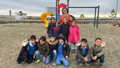 Akyaka’da çocuklara park müjdesi gerçek oldu