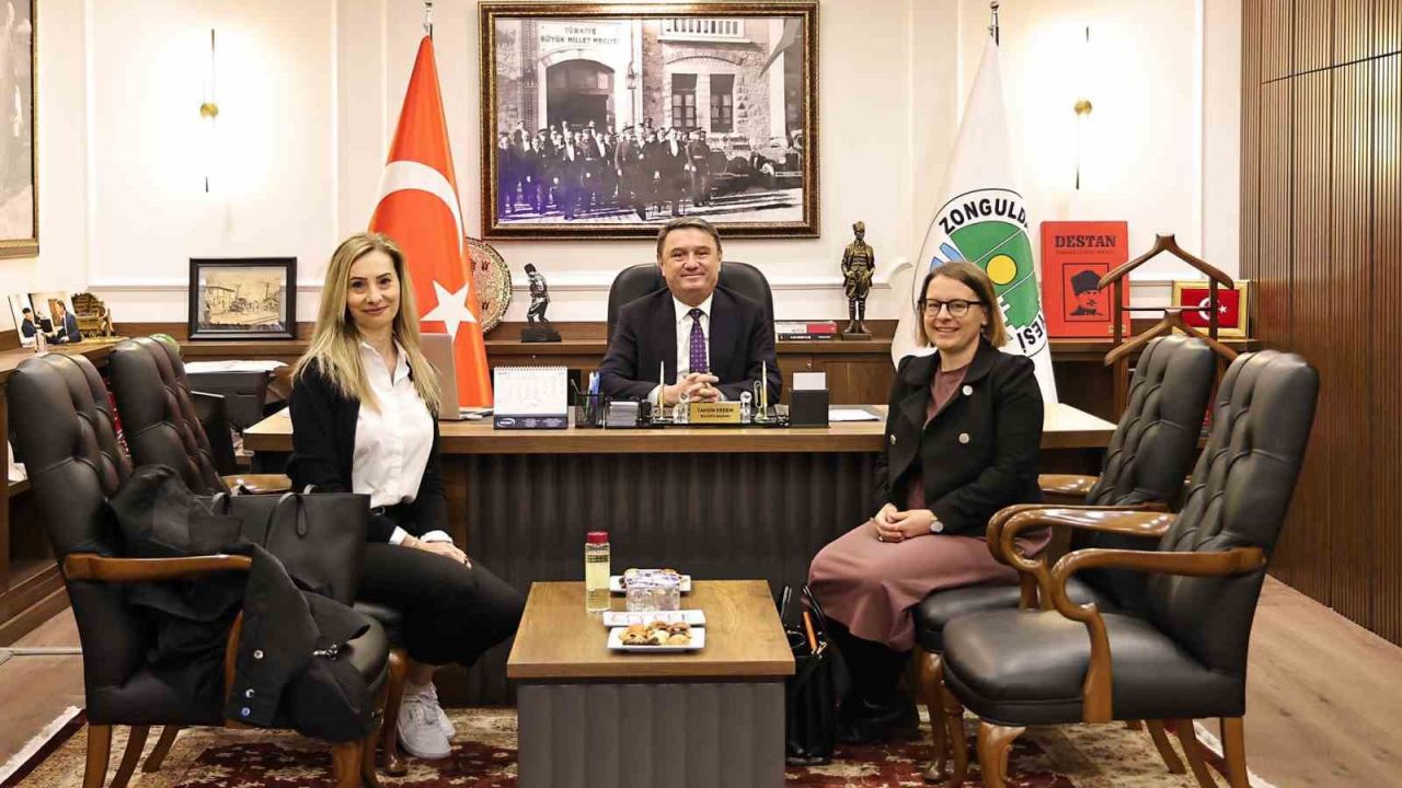 Alman başkatipten Başkan Erdem’e ziyaret