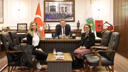 Alman başkatipten Başkan Erdem’e ziyaret