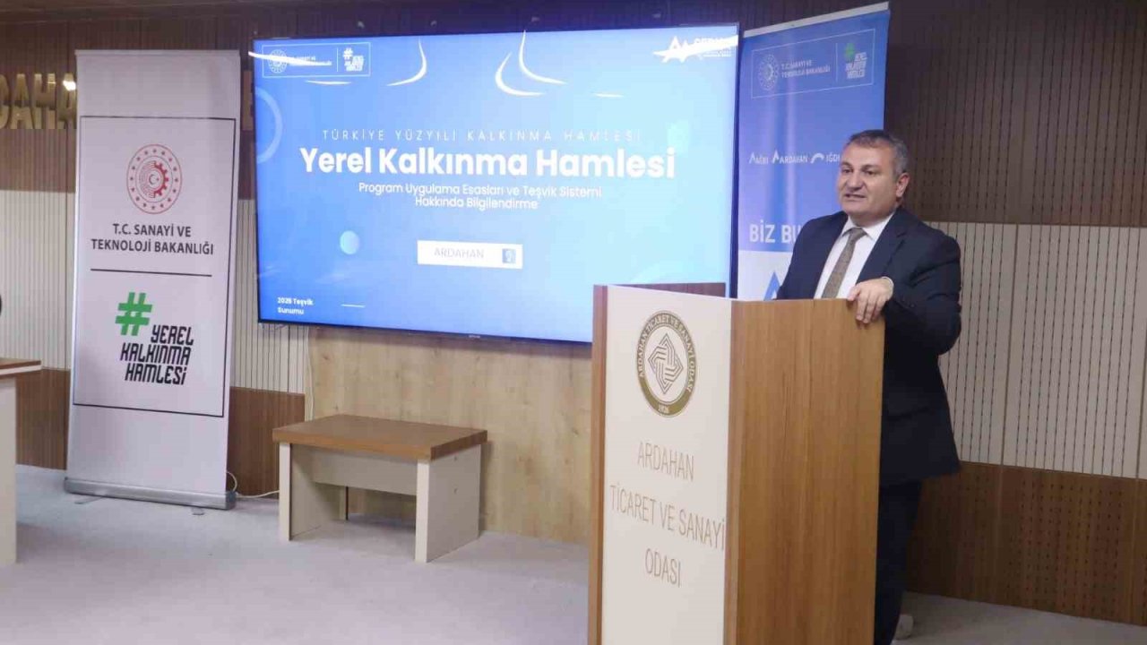 Ardahan teşvik programı iş dünyasına tanıtıldı