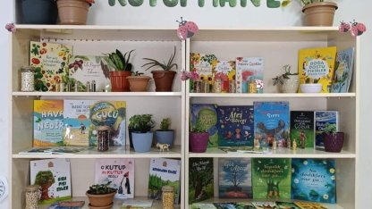 Aydıntepe’de öğrenciler için ’Agro Kütüphanesi’ oluşturuldu