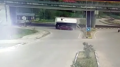 Bartın’da 44 kişinin yaralandığı otobüs kazasının görüntüsü ortaya çıktı