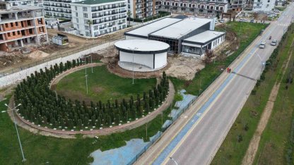 Başiskele’de 15 Temmuz Bilim Merkezi inşaatı hızla yükseliyor