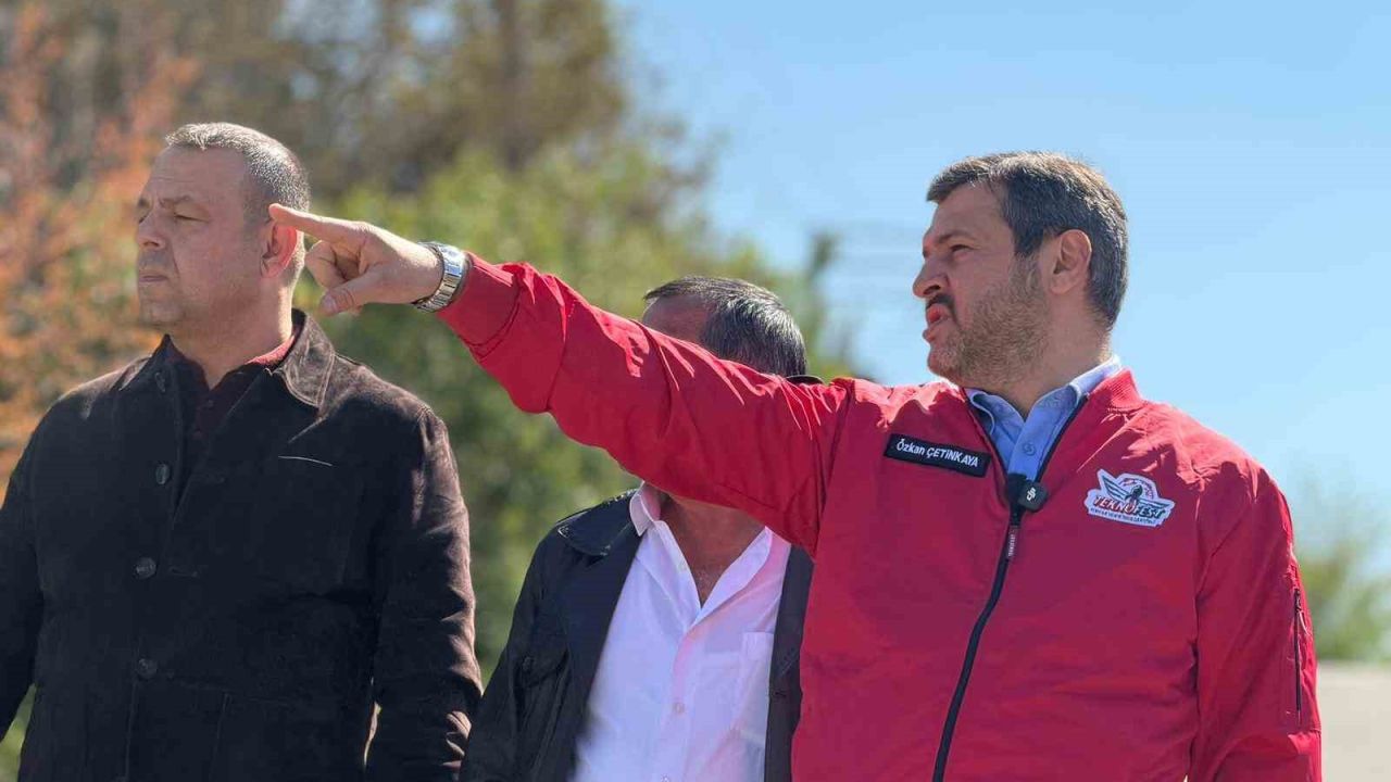 Başkan Çetinkaya’nın park gezisinde gördüğü manzara sonrası ilginç tepkisi