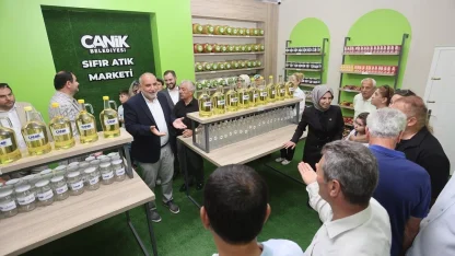 Başkan Sandıkçı: "Canik’te 5 ton atık geri dönüşüme kazandırıldı"