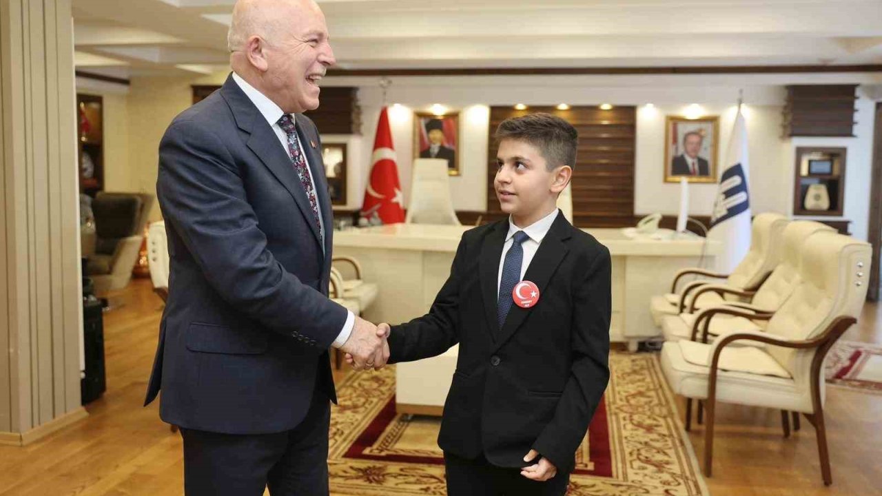 Başkan Sekmen; "Onlar gözümüzün nuru, geleceğimizin umudu"