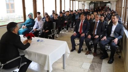 Bayburt Lisesi öğrencilerine kariyer tavsiyeleri verildi
