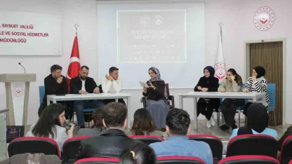 Bayburt’ta genç çiftlere yönelik aile temalı etkinlik düzenlendi