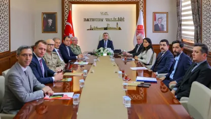 Bayburt’ta okul güvenliği için alınan tedbirler değerlendirildi