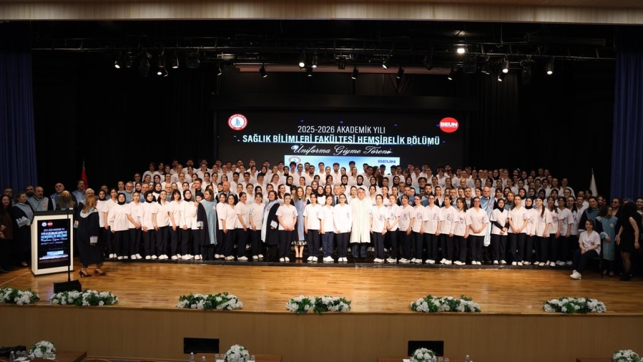 BEUN’da geleceğin hemşireleri üniformalarını giydi