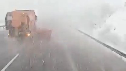 Bolu geçişinde yoğun kar yağışı etkili oldu