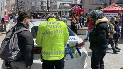 Bolu’da kurallara uymayan bin 793 sürücüye ceza